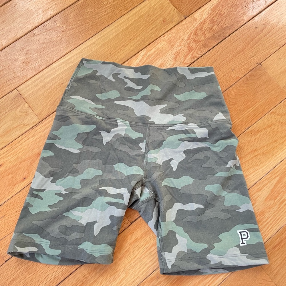 Victorias Secret PINK Camo Biker Shorts